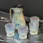 Magic Color Glass Water/Juice Pitcher Set