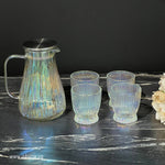 Magic Color Glass Water/Juice Pitcher Set