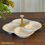 Luxury Style High-End Snack Serving Plate