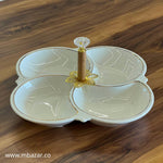 Luxury Style High-End Snack Serving Plate