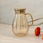 1600ml Transparent Glass Water/Juice Pitcher