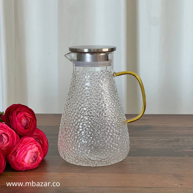 Transparent Glass Water/Juice Pitcher