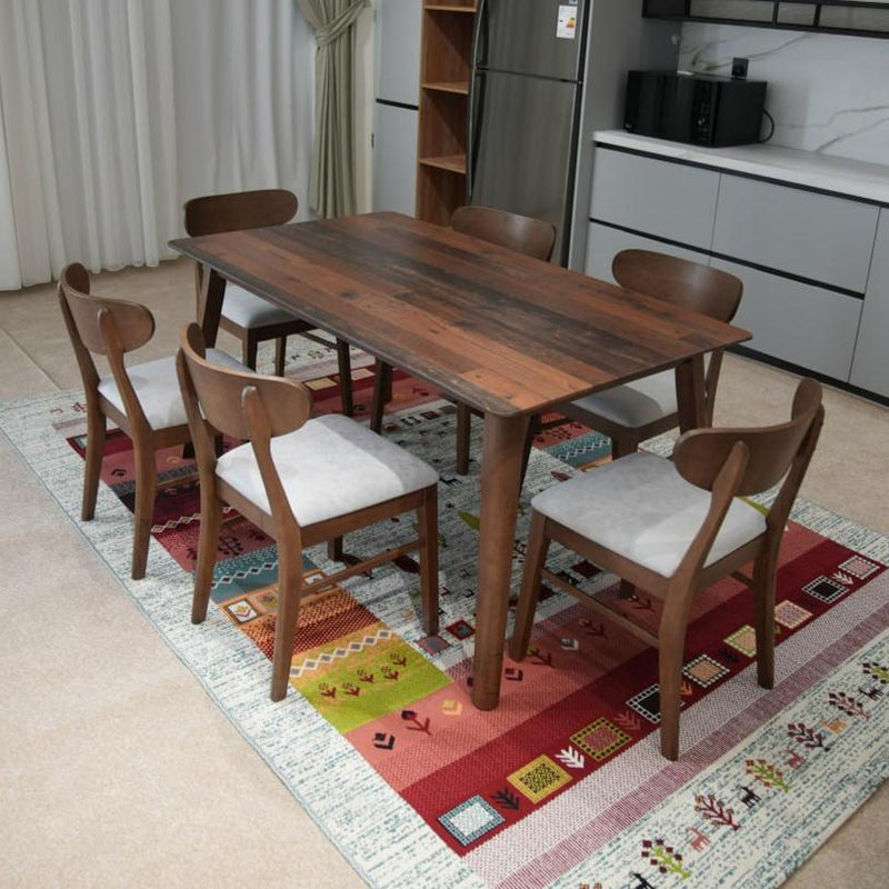 Troy Old Style Table & IAN Chairs Indoor Set