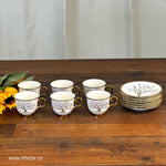 Classic Porcelain Tea/Coffee Cup Set