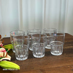 6-Piece Trasparent Glass Set