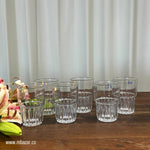 6-Piece Trasparent Glass Set