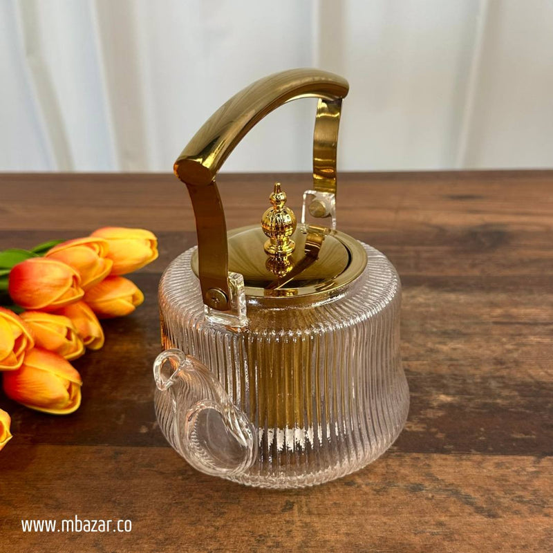 Glass Stovetop Modern Design Teapot