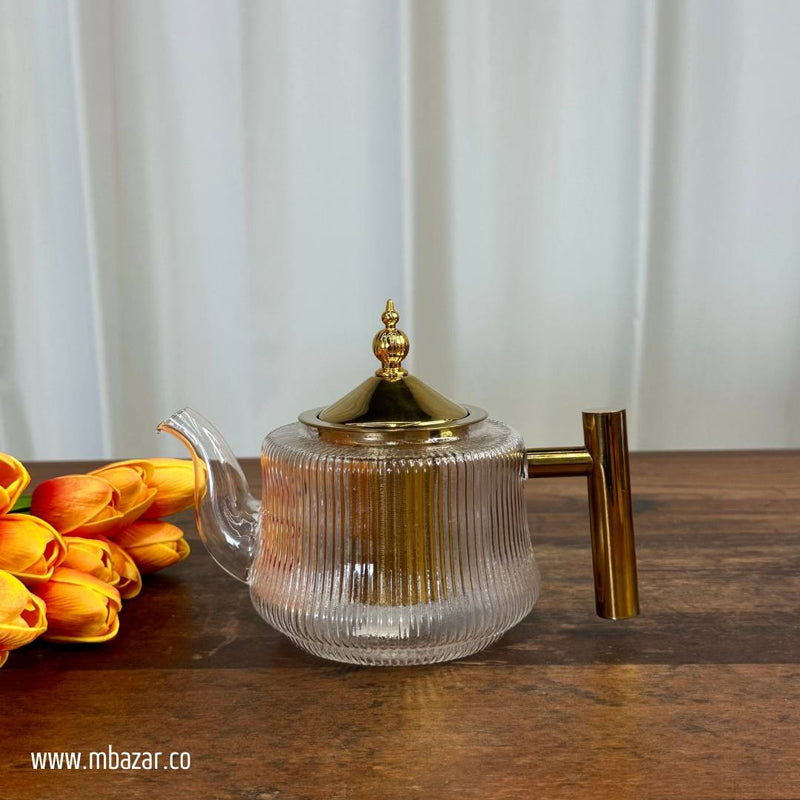 Glass Stovetop Modern Design Teapot