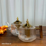 Glass Stovetop Modern Design Teapot