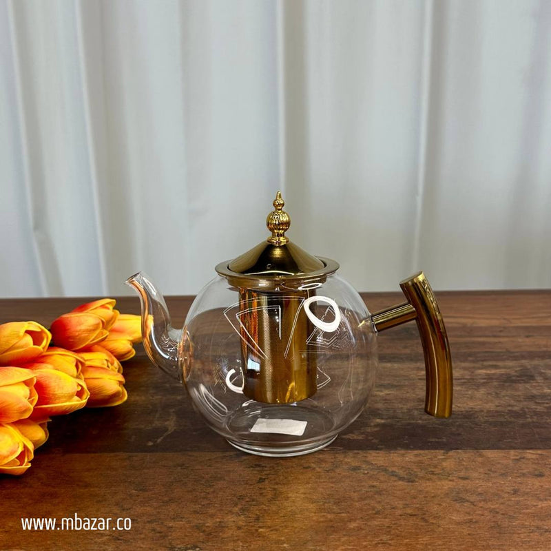 Round Style Stovetop Modern Design Teapot