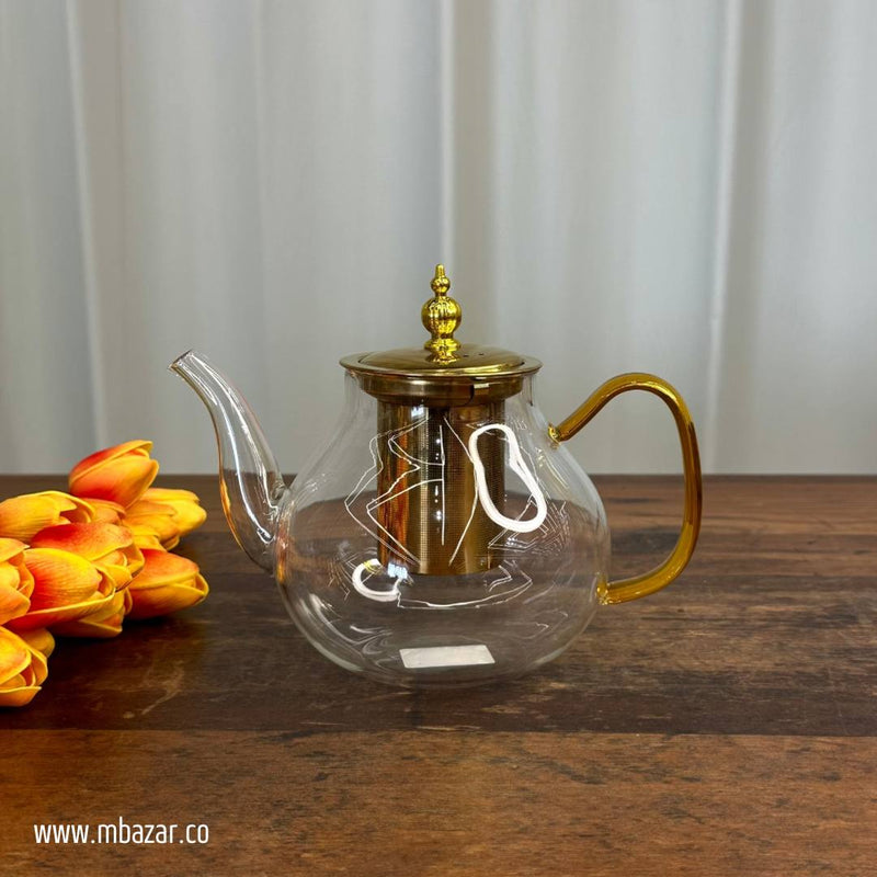 Round Style Stovetop Modern Design Teapot