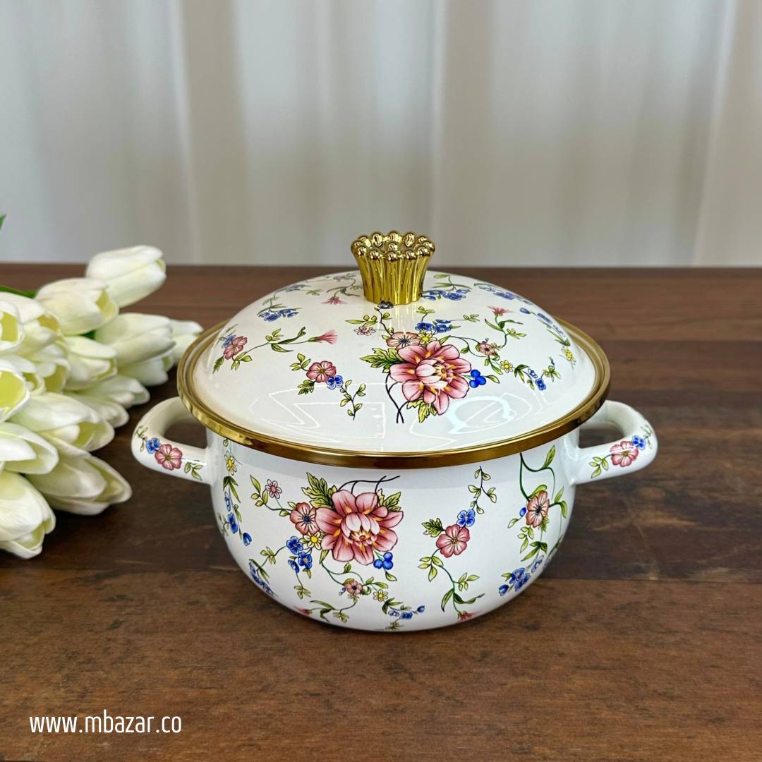 مینای چێشت لێنان گوڵ دیزاین ستۆکپۆت