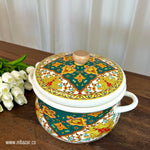 Enamel Decorative Design Cooking  Stockpot