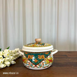 Enamel Decorative Design Cooking  Stockpot