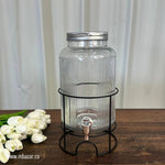 5L Glass Drink Dispenser