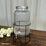 5L Glass Drink Dispenser