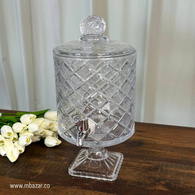 4.5L Glass Drink Dispenser