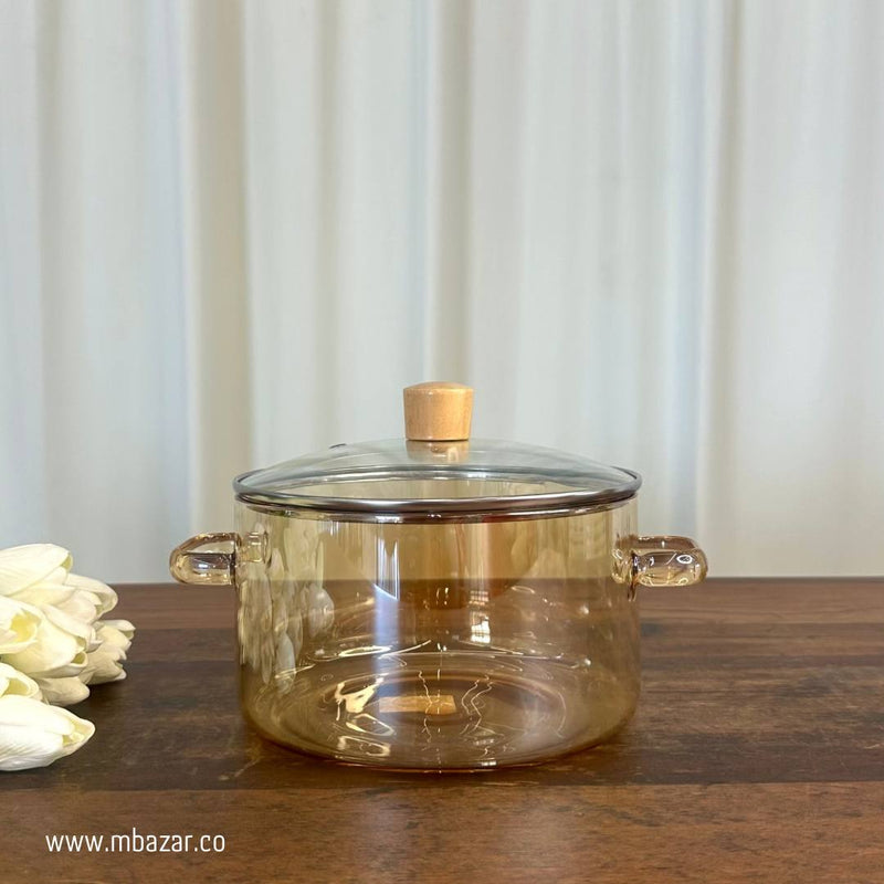 Glass Cooking Clear Design Stockpot