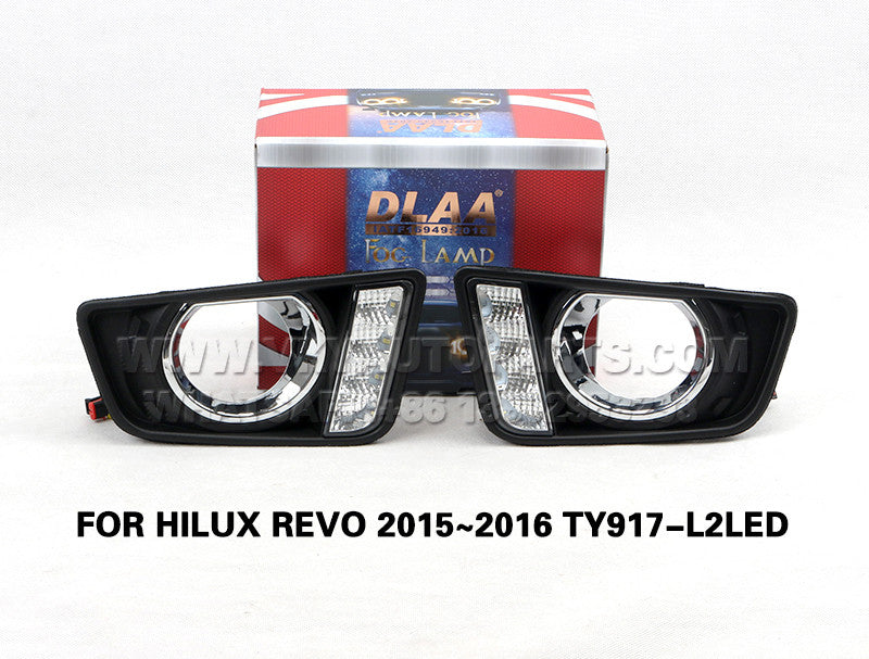 Toyota Hilux 2017 LED Fog Lamps Cover