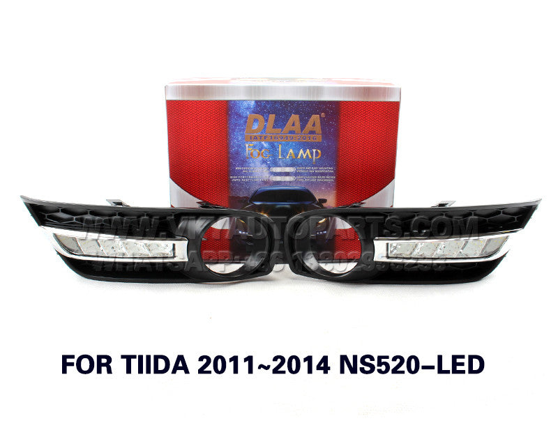 Nissan Tiida 2012 LED Fog Lamp Cover