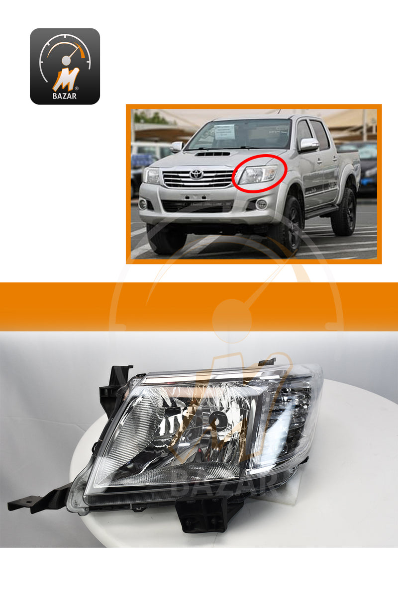 Toyota Hilux 2014 Headlights