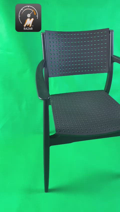 Comfortable Arm Rest Plastic Chairs