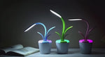 Silicone Flexible Plant Shape Table Lamp