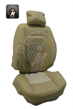 Kia Sorento 2012 fabric and leather Seat Cover