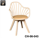 Comfortable mid-century chair design. Made with Highest quality plastic material