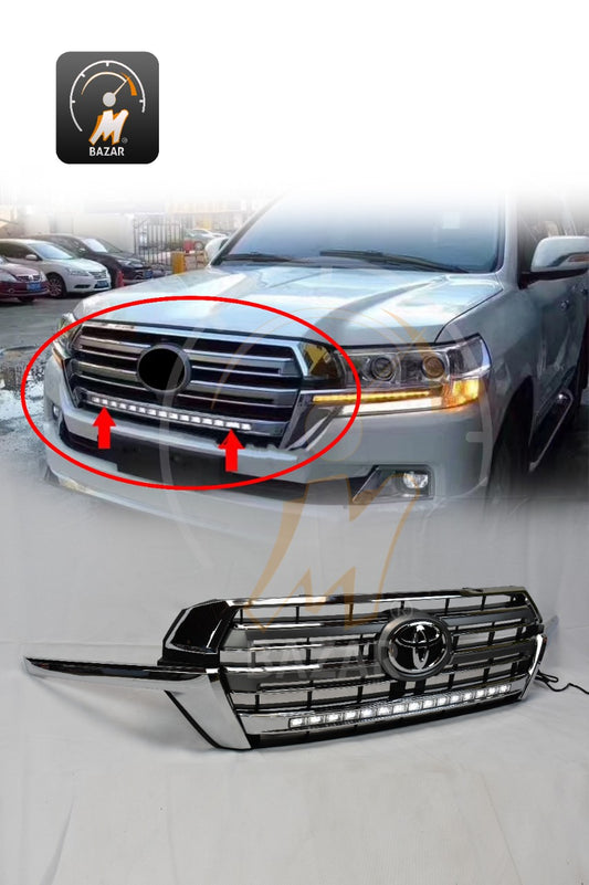 تۆیۆتا لاند کروزەر 2016 LED Grill