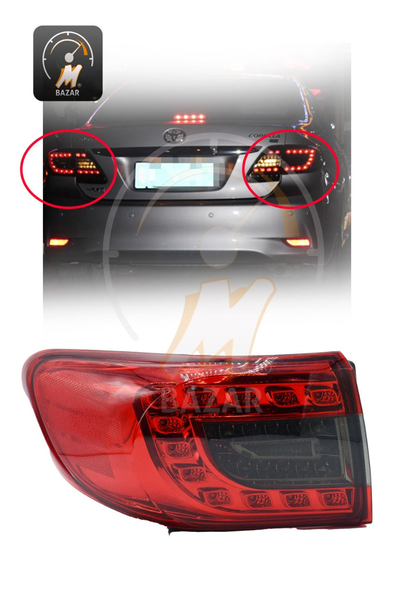 Toyota Corolla 2012 rear lights