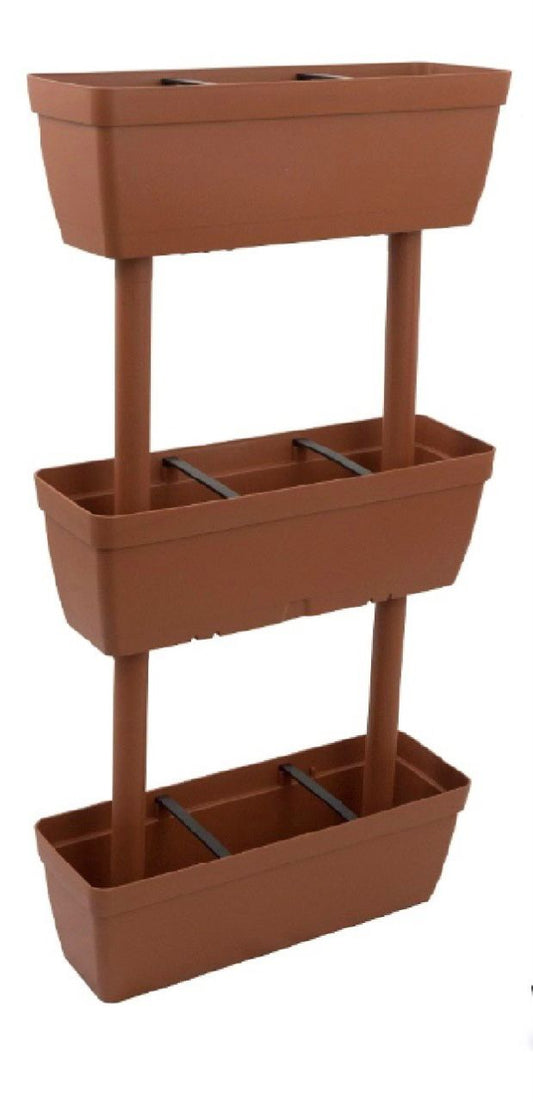 3-Tiered Plastic Pot