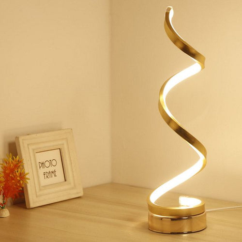 Modern Curved LED Lamp