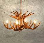 Modern Deer Horn Pendant LED Lamp