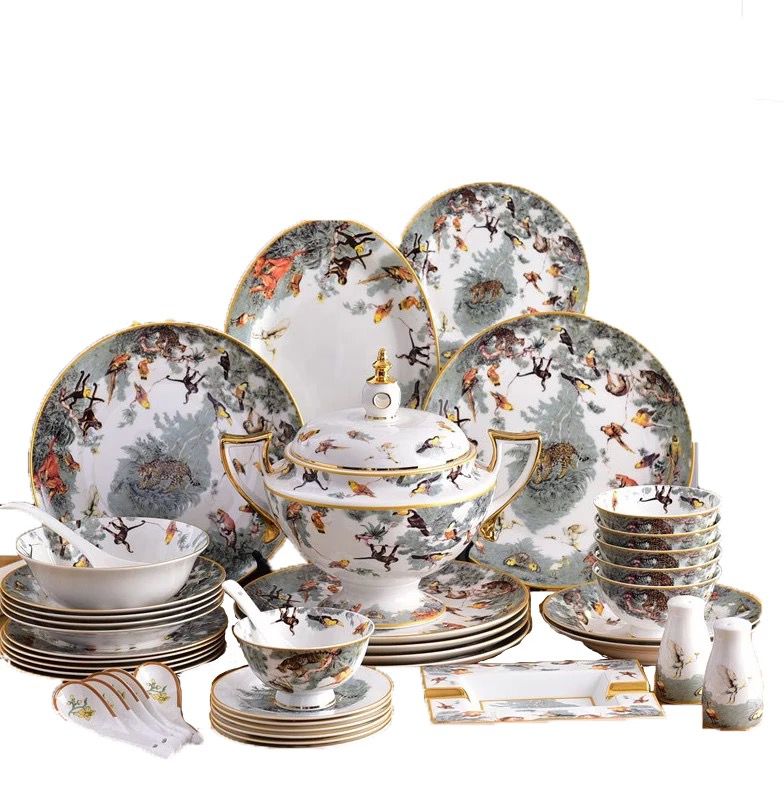 Western Ceramic Tableware Set