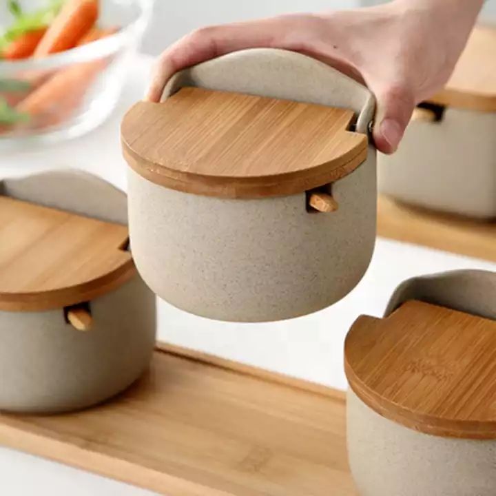 Ceramic Seasoning Jar Set