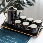Modern Classic Ceramic Tea Set