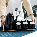 Modern Classic Ceramic Tea Set