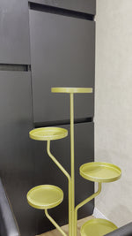 5-Tiered Metal Planter Stand