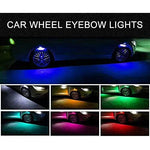 Car Wheel Eyebrow Lights