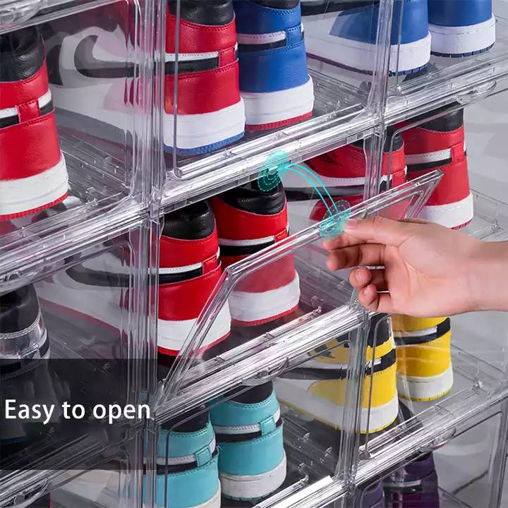 Magnetic Shoe Storage Boxes
