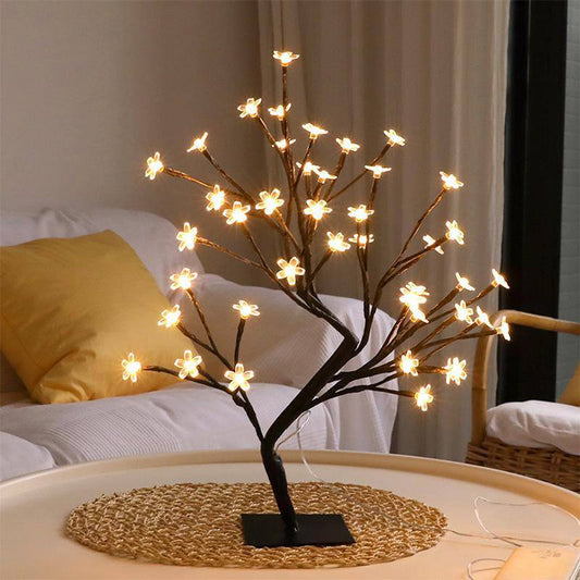 Flower Bloom Tree Table Lamp