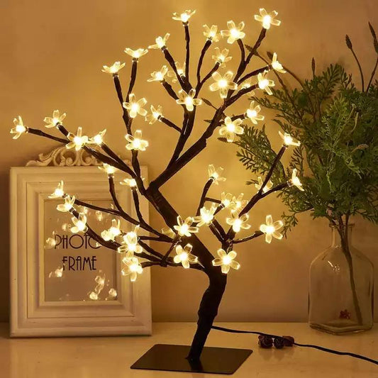 Flower Bloom Tree Table Lamp