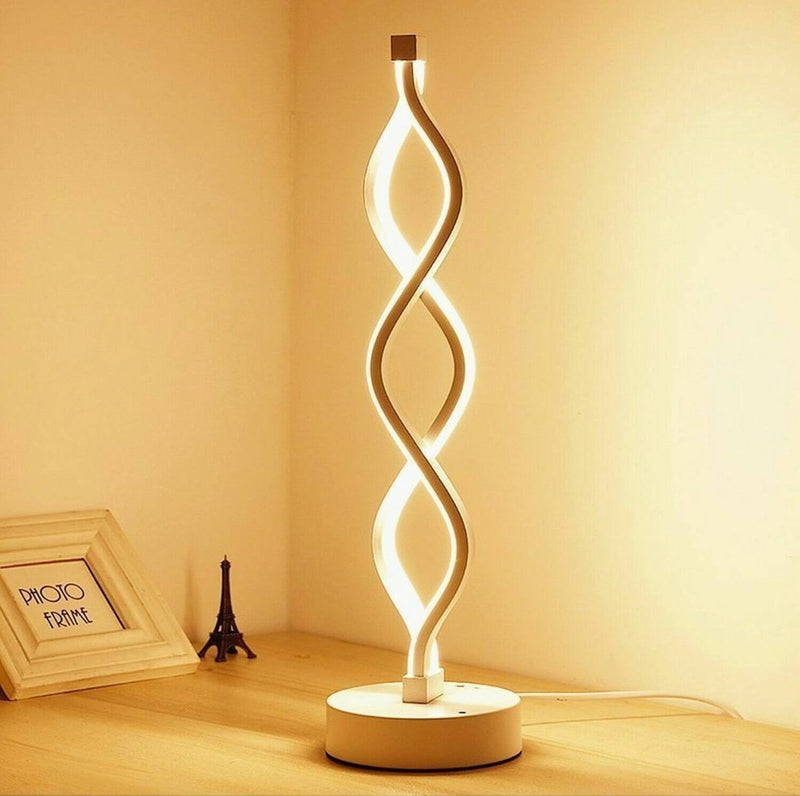 Classic Wave Shape Table Lamp