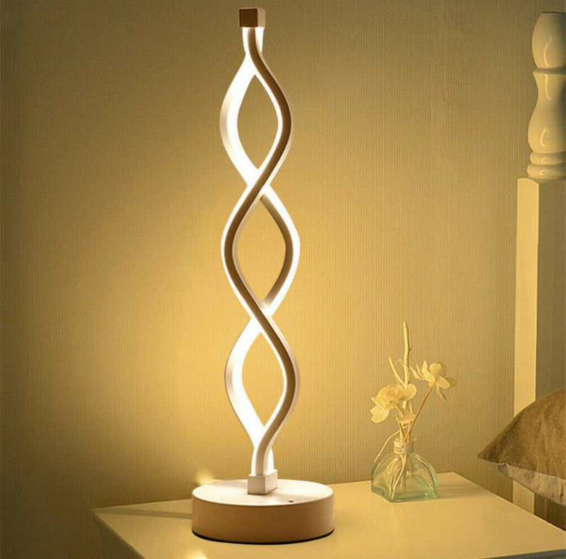 Classic Wave Shape Table Lamp