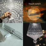 Diamond Luxury Style Table Lamp