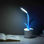 Silicone Flexible Plant Shape Table Lamp
