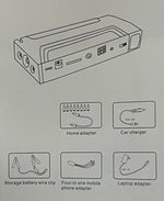 پاوەر بانک 8 ئەمپێر - کۆمپرێسەری هەوایی TBS-9S 