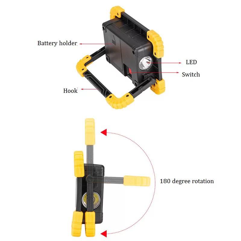 20W COB Rechargeable Work Light