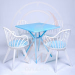 Garden Chair Set - Square Table
